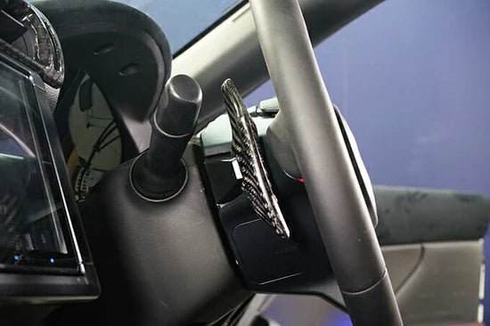 Axis Parts Dry Carbon Paddle Shift Cover 2022 - 2024 BRZ / 2022 - 2024 GR86 w/ AT - ST - 749 - Subimods.com