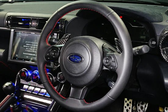 Axis Parts Dry Carbon Paddle Shift Cover 2022 - 2024 BRZ / 2022 - 2024 GR86 w/ AT - ST - 749 - Subimods.com