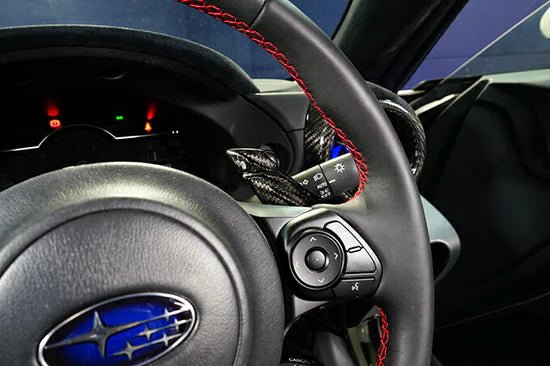 Axis Parts Dry Carbon Paddle Shift Cover 2022 - 2024 BRZ / 2022 - 2024 GR86 w/ AT - ST - 749 - Subimods.com