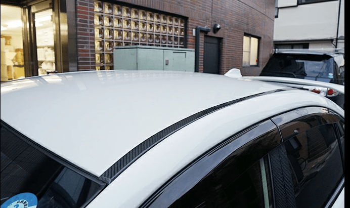 Axis Parts Dry Carbon Rain Channel Cover 2015 - 2021 WRX / 2015 - 2021 STI - RJ - 241 - Subimods.com