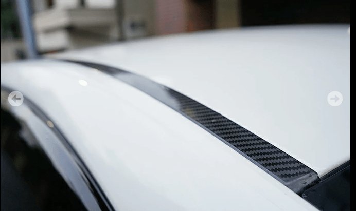 Axis Parts Dry Carbon Rain Channel Cover 2015 - 2021 WRX / 2015 - 2021 STI - RJ - 241 - Subimods.com