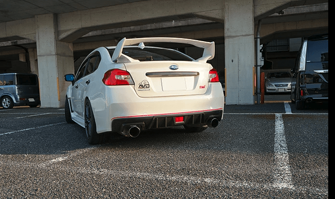 Axis Parts Dry Carbon Rear Bumper Cover 2015 - 2021 WRX / 2015 - 2021 STI - RJ - 231 - Subimods.com