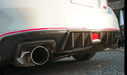 Axis Parts Dry Carbon Rear Bumper Cover 2015 - 2021 WRX / 2015 - 2021 STI - RJ - 231 - Subimods.com