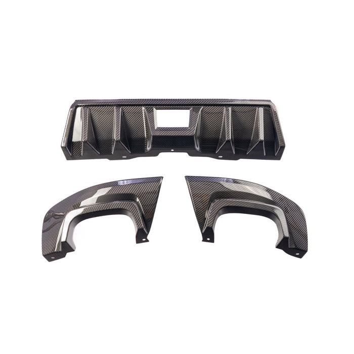 Axis Parts Dry Carbon Rear Bumper Cover 2015 - 2021 WRX / 2015 - 2021 STI - RJ-231 - Subimods.com