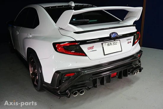 Axis Parts Dry Carbon Rear Bumper Cover 2022 - 2024 WRX - ST - 846 - Subimods.com