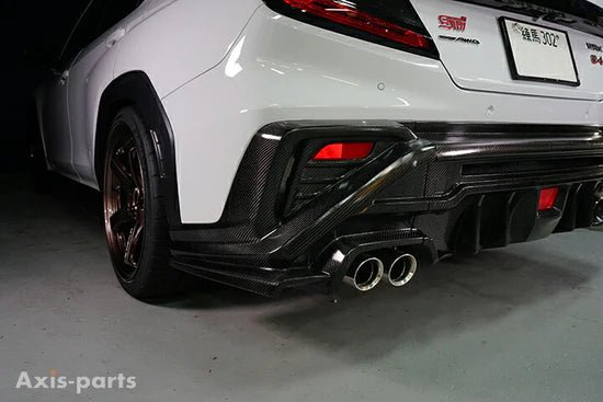 Axis Parts Dry Carbon Rear Bumper Cover 2022 - 2024 WRX - ST - 846 - Subimods.com