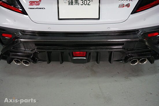 Axis Parts Dry Carbon Rear Bumper Cover 2022 - 2024 WRX - ST - 846 - Subimods.com