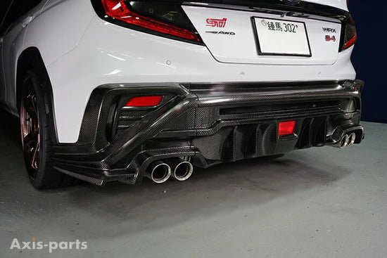 Axis Parts Dry Carbon Rear Bumper Cover 2022 - 2024 WRX - ST - 846 - Subimods.com