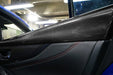 Axis Parts Dry Carbon Rear Door Panel Trim Cover 2022 - 2024 WRX - ST - 672TH - Subimods.com