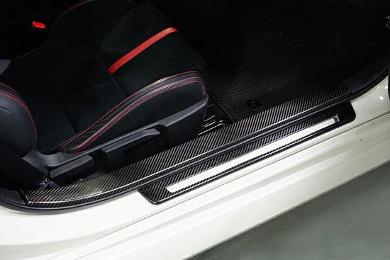 Axis Parts Dry Carbon Scuff Plate Cover 2022 - 2024 BRZ / 2022 - 2024 GR86 - ST - 718 - Subimods.com