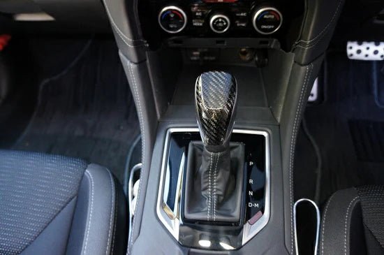 Axis Parts Dry Carbon Shift Knob Cover 2022 - 2024 WRX w/ CVT Transmission / 2019 - 2024 Forester w/ CVT Transmission - ST - 372 - Subimods.com