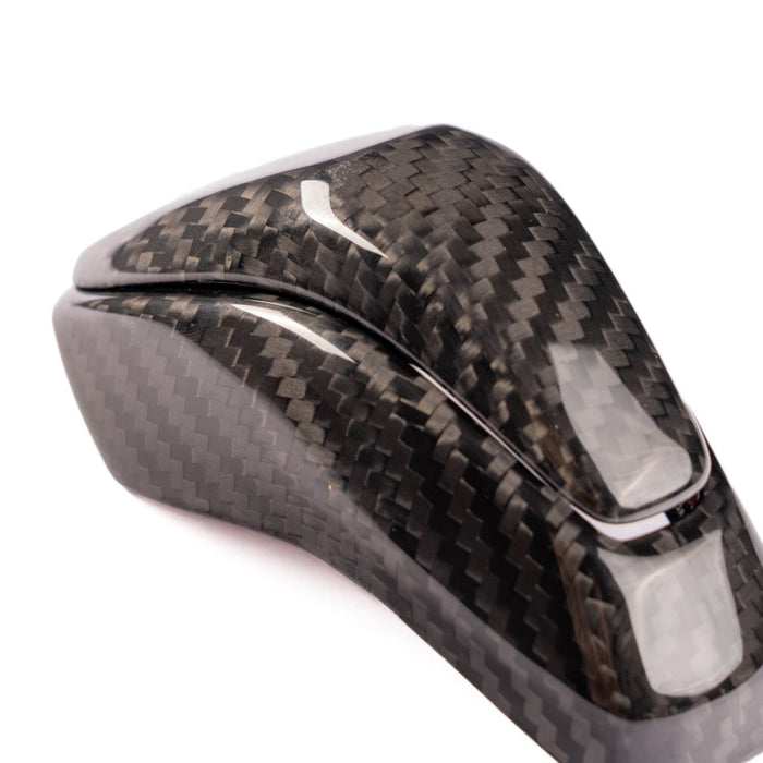 Axis Parts Dry Carbon Shift Knob Cover Set 2022 - 2024 WRX w/ CVT Transmission / 2019 - 2024 Forester w/ CVT Transmission - ST-348 - Subimods.com