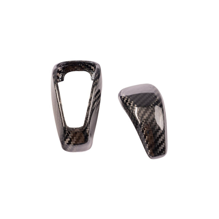 Axis Parts Dry Carbon Shift Knob Cover Set 2022 - 2024 WRX w/ CVT Transmission / 2019 - 2024 Forester w/ CVT Transmission - ST-348 - Subimods.com