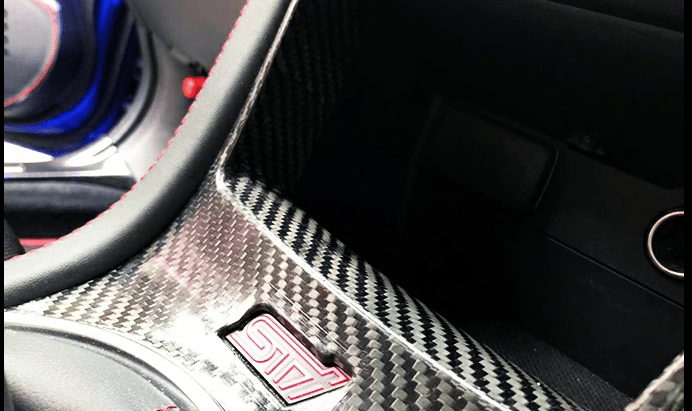 Axis Parts Dry Carbon Shift Panel Cover 2015 - 2021 STI - ST - 486 - Subimods.com