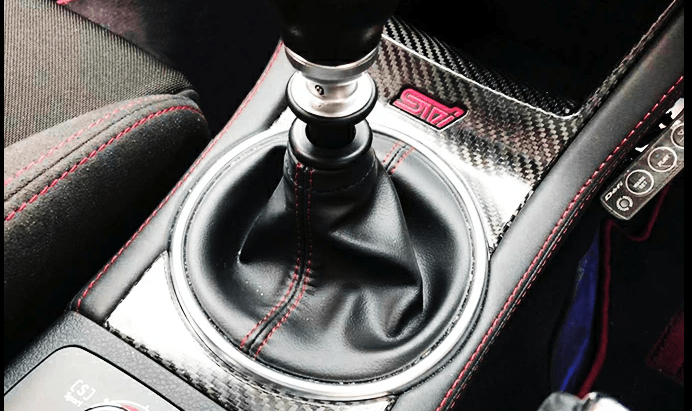 Axis Parts Dry Carbon Shift Panel Cover 2015 - 2021 STI - ST - 486 - Subimods.com