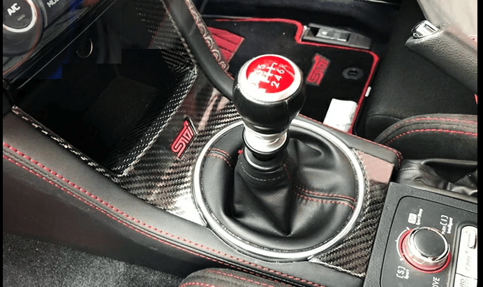 Axis Parts Dry Carbon Shift Panel Cover 2015 - 2021 STI - ST - 486 - Subimods.com