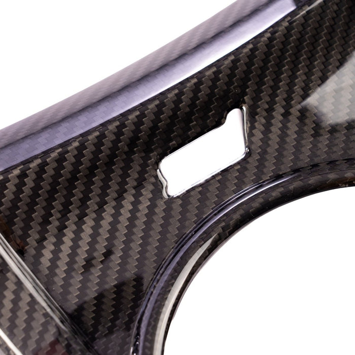 Axis Parts Dry Carbon Shift Panel Cover 2015 - 2021 WRX / 2015 - 2021 STI For Use w/ STI Logo - ST-301-USA - Subimods.com