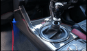 Axis Parts Dry Carbon Shift Panel Cover 2015 - 2021 WRX / 2015 - 2021 STI For Use w/ STI Logo - ST - 301 - USA - Subimods.com