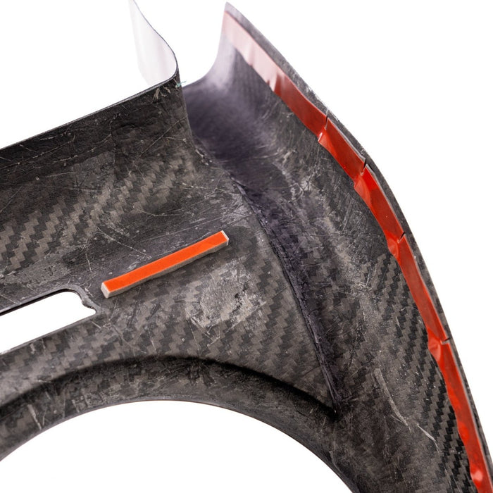 Axis Parts Dry Carbon Shift Panel Cover 2015 - 2021 WRX / 2015 - 2021 STI For Use w/ STI Logo - ST-301-USA - Subimods.com