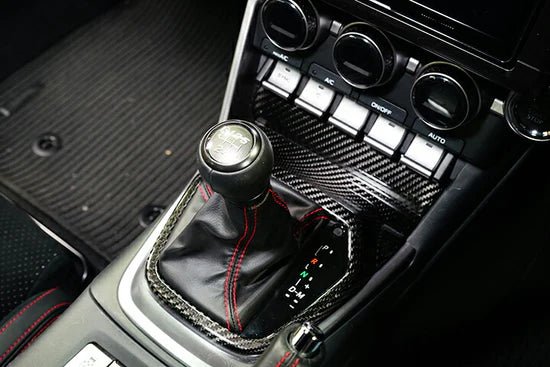 Axis Parts Dry Carbon Shift Panel Cover 2022 - 2024 BRZ / 2022 - 2024 GR86 w/ AT - ST - 746 - Subimods.com
