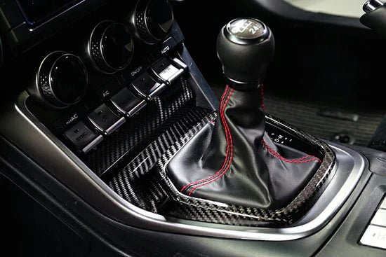 Axis Parts Dry Carbon Shift Panel Cover 2022 - 2024 BRZ / 2022 - 2024 GR86 w/ AT - ST - 746 - Subimods.com