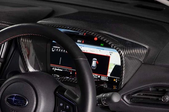 Axis Parts Dry Carbon Speedometer Cluster Cover 2022 - 2024 WRX / 2024 - 2025 Crosstrek / 2024 - 2025 Impreza - ST - 643USA - Subimods.com