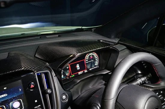 Axis Parts Dry Carbon Speedometer Hood Cover 2022 - 2024 WRX / 2024 - 2025 Crosstrek / 2024 - 2025 Impreza - ST - 775USA - Subimods.com