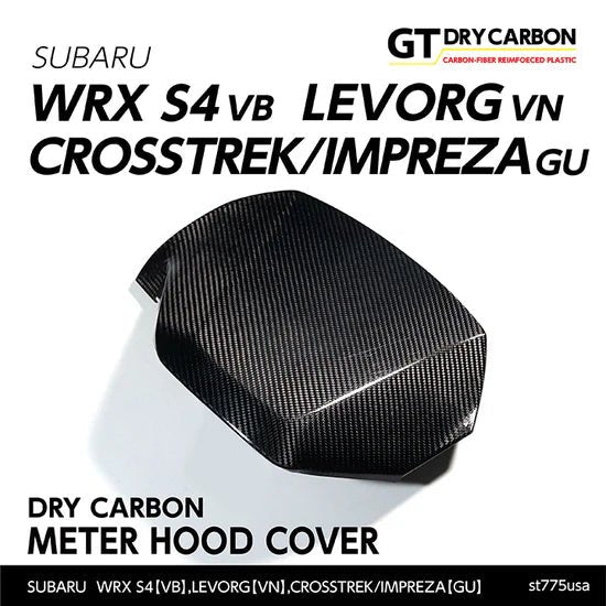 Axis Parts Dry Carbon Speedometer Hood Cover 2022 - 2024 WRX / 2024 - 2025 Crosstrek / 2024 - 2025 Impreza - ST - 775USA - Subimods.com
