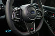 Axis Parts Dry Carbon Steering Wheel Trim Covers for use w/ JDM Lower Trim Cover 2022 - 2024 WRX - ST - 644A - Subimods.com