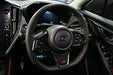 Axis Parts Dry Carbon Steering Wheel Trim Covers for use w/ JDM Lower Trim Cover 2022 - 2024 WRX - ST - 644A - Subimods.com