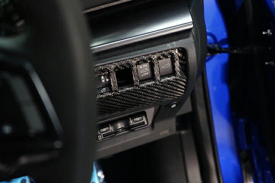 Axis Parts Dry Carbon Switch Panel Cover JDM RHD 2022 - 2024 WRX - ST - 651 - Subimods.com