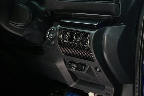 Axis Parts Dry Carbon Switch Panel Cover JDM RHD 2022 - 2024 WRX - ST - 651 - Subimods.com
