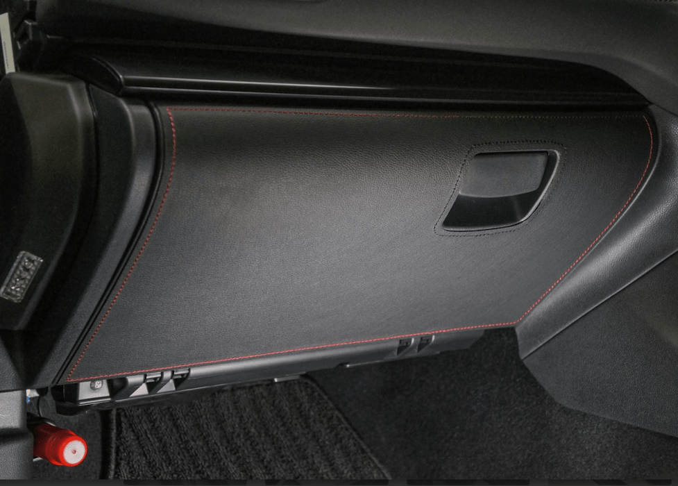 Axis Parts Glove Box Guard Razor Pattern w/ Red Stitching 2022-2024 WRX - GG-SX-018 - Subimods.com