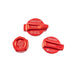 Axis Parts Reservoir Cap Set 2022 - 2024 BRZ / 2022 - 2024 GR86 - brz-gr86-tank-cap-3p-red - Subimods.com