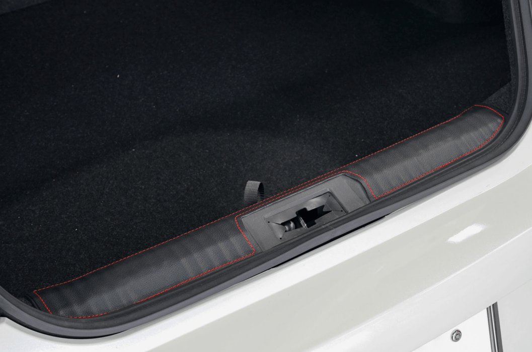 Axis Parts Trunk Step Guard Razor Pattern w/ Red Stitching 2022 - 2024 BRZ / 2022 - 2024 GR86 - RSG-882-008 - Subimods.com