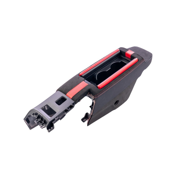 Axis Parts Ultrasuede Center Console Replacement Black w/ Red Stitching 22 - 24 BRZ / 22 - 24 GR86 - US-001 - Subimods.com