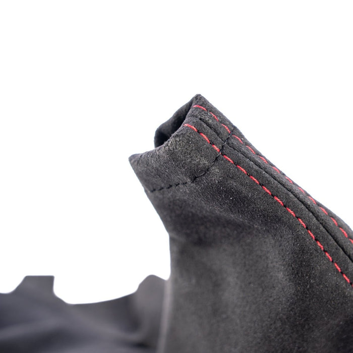 Axis Parts Ultrasuede E - Brake Boot Black w/ Red Stitching 2022 - 2024 BRZ / 2022 - 2024 GR86 - US-005 - Subimods.com