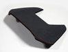 Axis Parts Ultrasuede Infotainment Hood Cover Black w/ Red Stitching 2022 - 2024 WRX / 2024 - 2025 Crosstrek / 2024 - 2025 Impreza - ST-693USAB - Subimods.com