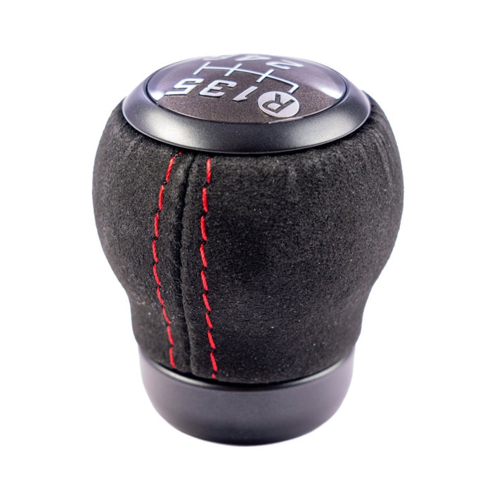 Axis Parts Ultrasuede Shift Knob Black w/ Red Stitching 2022 - 2024 BRZ / 2022 - 2024 GR86 - US-003 - Subimods.com