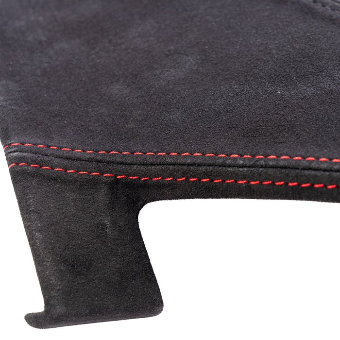 Axis Parts Ultrasuede Speedometer Hood Cover Black w/ Red Stitching 2022 - 2024 WRX / 2024 - 2025 Crosstrek / 2024 - 2025 Impreza - ST-775USAB - Subimods.com