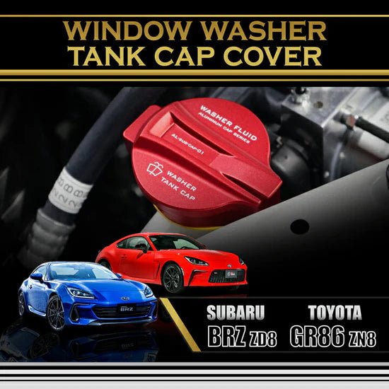 Axis Parts Windshield Washer Reservoir Cap 2022 - 2024 BRZ / 2022 - 2024 GR86 - brz - gr86 - window - washer - cap - red - Subimods.com