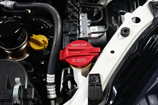 Axis Parts Windshield Washer Reservoir Cap 2022 - 2024 BRZ / 2022 - 2024 GR86 - brz - gr86 - window - washer - cap - red - Subimods.com