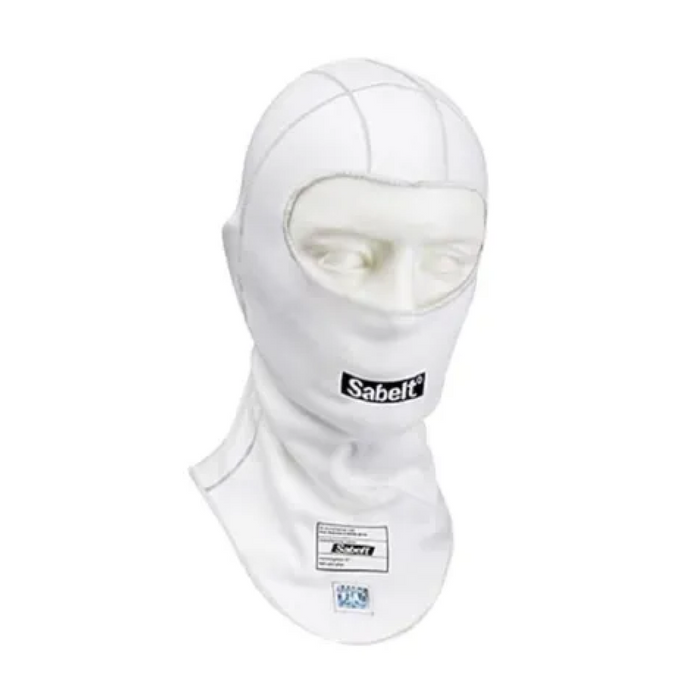 Sabelt UI-600 Racing Balaclava - Black / White