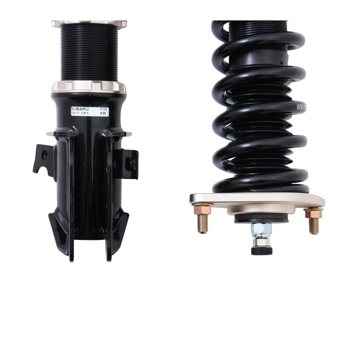 BC Racing BR Series Coilovers 2008-2014 Impreza WRX Hatchback / 2008-2011 Impreza Base Hatchback (GH8) - F-08-BR-RA - Subimods.com