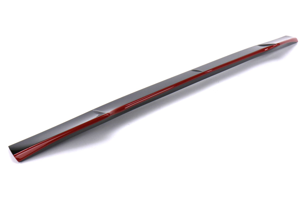 OLM RS Style Redline Gurney Flap For Use W/ STI Spoiler 2015-2021 WRX / STI