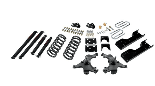 Belltech Front And Rear Complete Kit W/ Nitro Drop 2 Shocks 1990 - 1994 Chevrolet Silverado 454SS / 1988 - 1998 Chevrolet Silverado 8 Lug - 701ND - Subimods.com