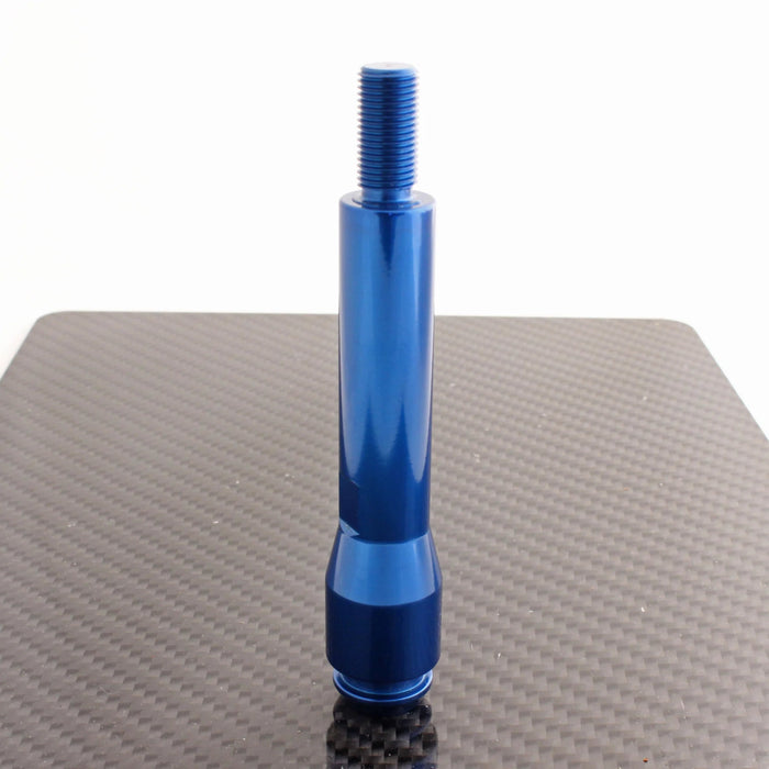 Billetworkz 4" Shift Knob Extender 2002-2014 WRX / Most 5 Speed Models - BW-EXT-SUB5-4-BLU - Subimods.com