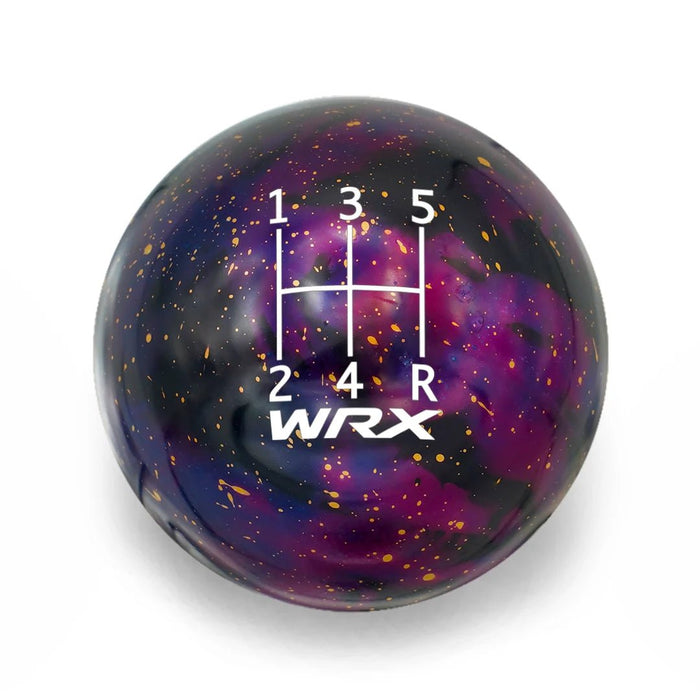 Billetworkz 5 Speed Shift Knob WRX - Cosmic Space Engraving - BW-KNB-WRX5-WRX5-PC-SP - Subimods.com