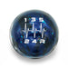 Billetworkz 5 Speed Shift Knob WRX - Cosmic Space Heartbeat Engraving - BW-KNB-WRX5-HB5-BC-SP - Subimods.com