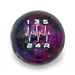 Billetworkz 5 Speed Shift Knob WRX - Cosmic Space Heartbeat Engraving - BW-KNB-WRX5-HB5-PC-SP - Subimods.com
